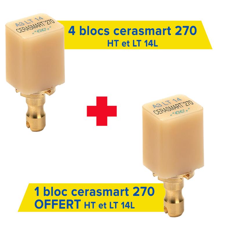 4 boîtes de taille 14L Cerasmart 270 pour Cerec + 1 offerte