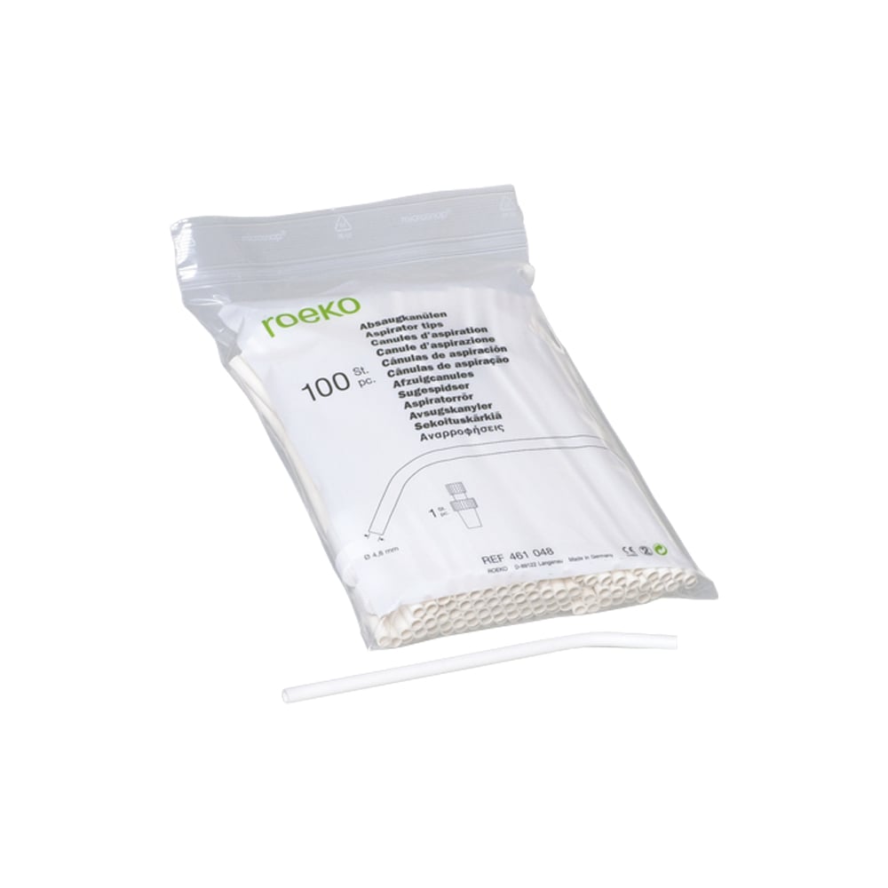 Canules d'aspiration non stériles diamètre 4.8 mm