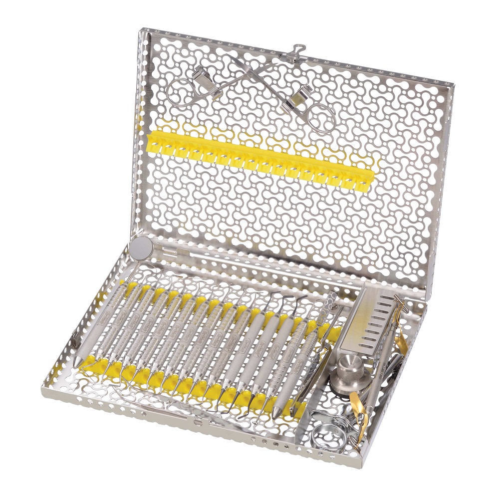 Rail de cassette IMS - 8 instruments - jaune