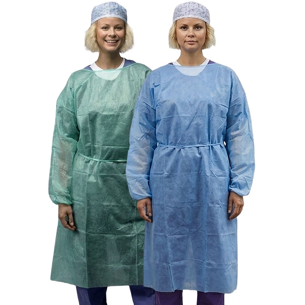 Blouses de soins non tissées non stériles