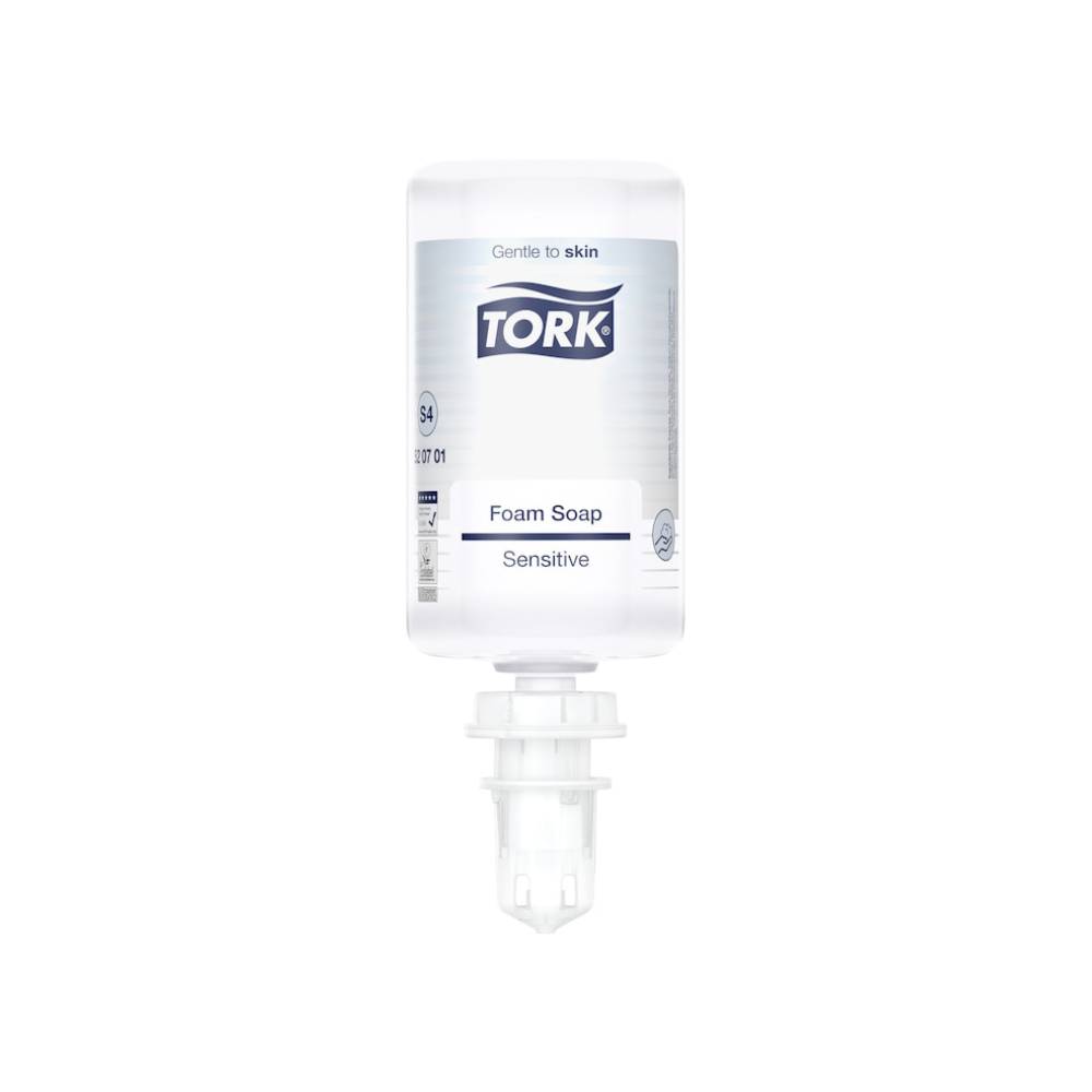 Savon mousse extra-doux premium - flacon de 1L  