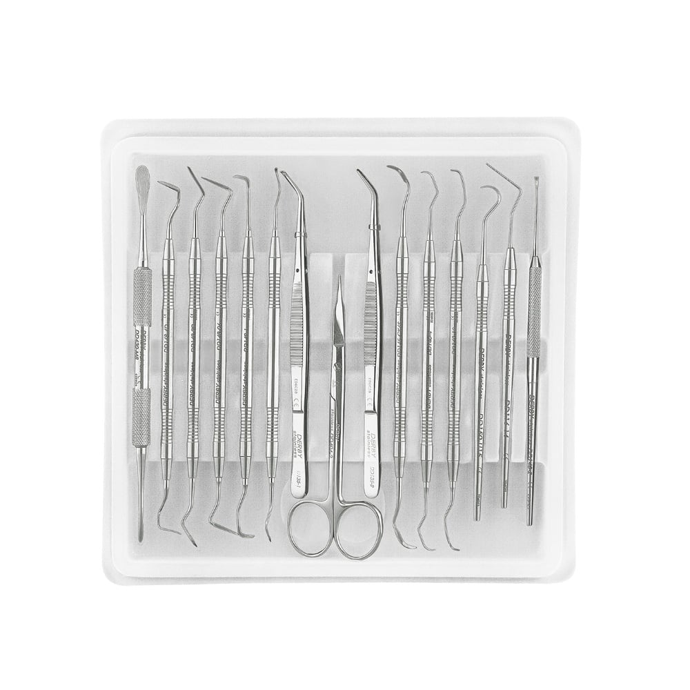 Trousse de parodontologie - 15 instruments