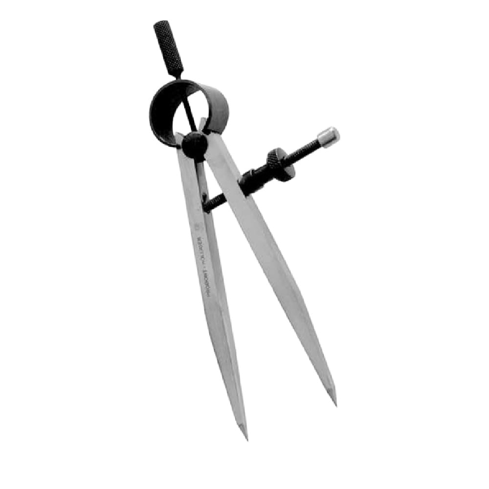 Compas Droit Pointes Sèches 75mm