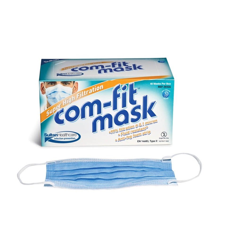 Comfit masques super haute filtration bleus (40)