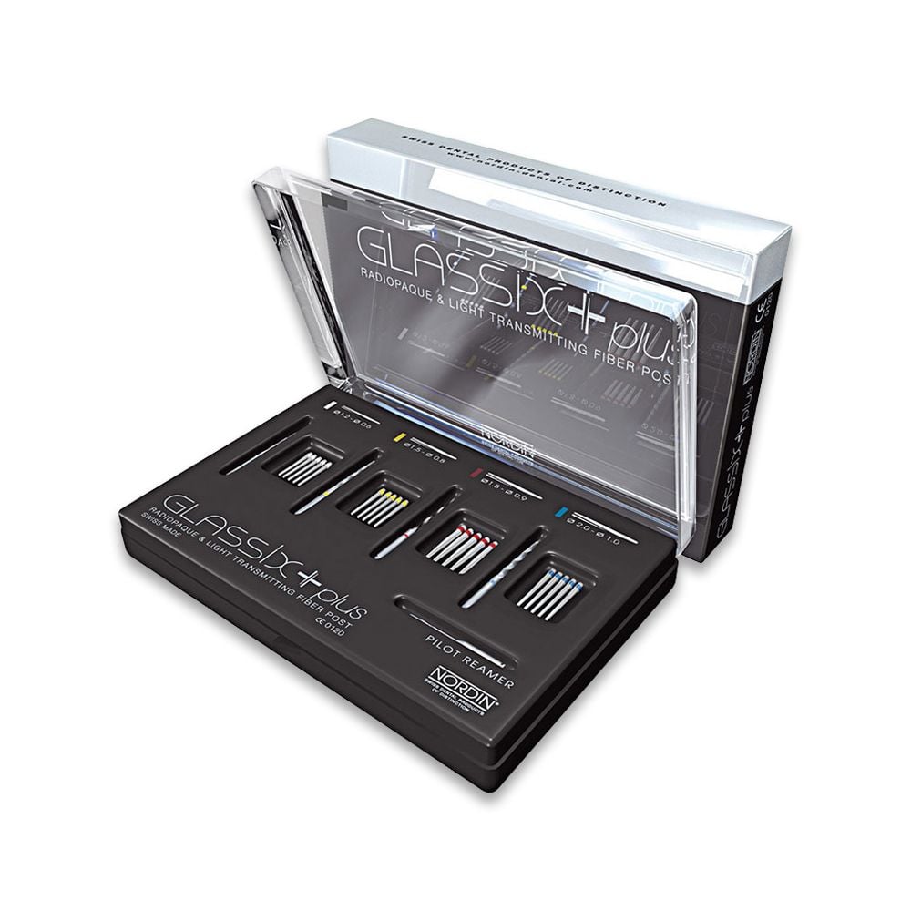 Glassix Plus NORDIN - Coffret 20 Tenons Et 4 Forets
