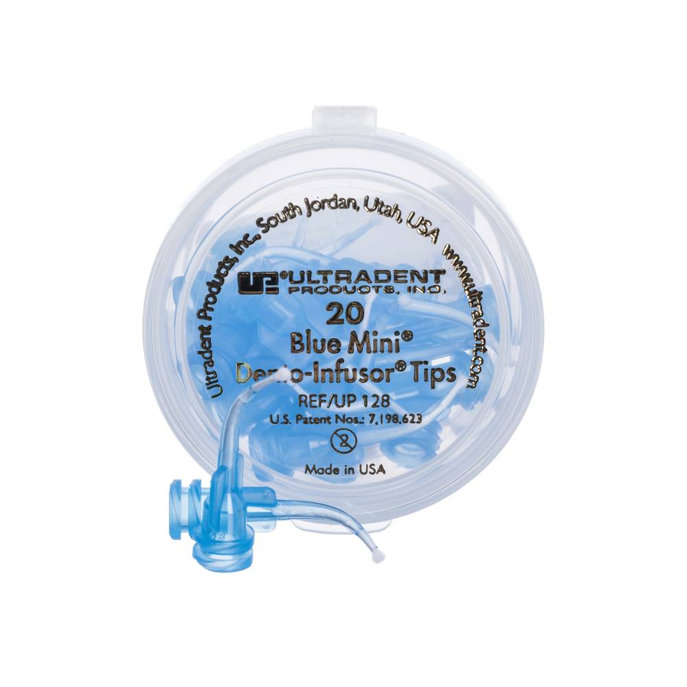 Blue Mini Dento Infusor Tip - UP128 (20)