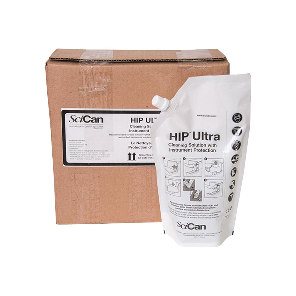 SOLUTION NETTOYANTE HIP ULTRA 8 X 750ML SCICAN