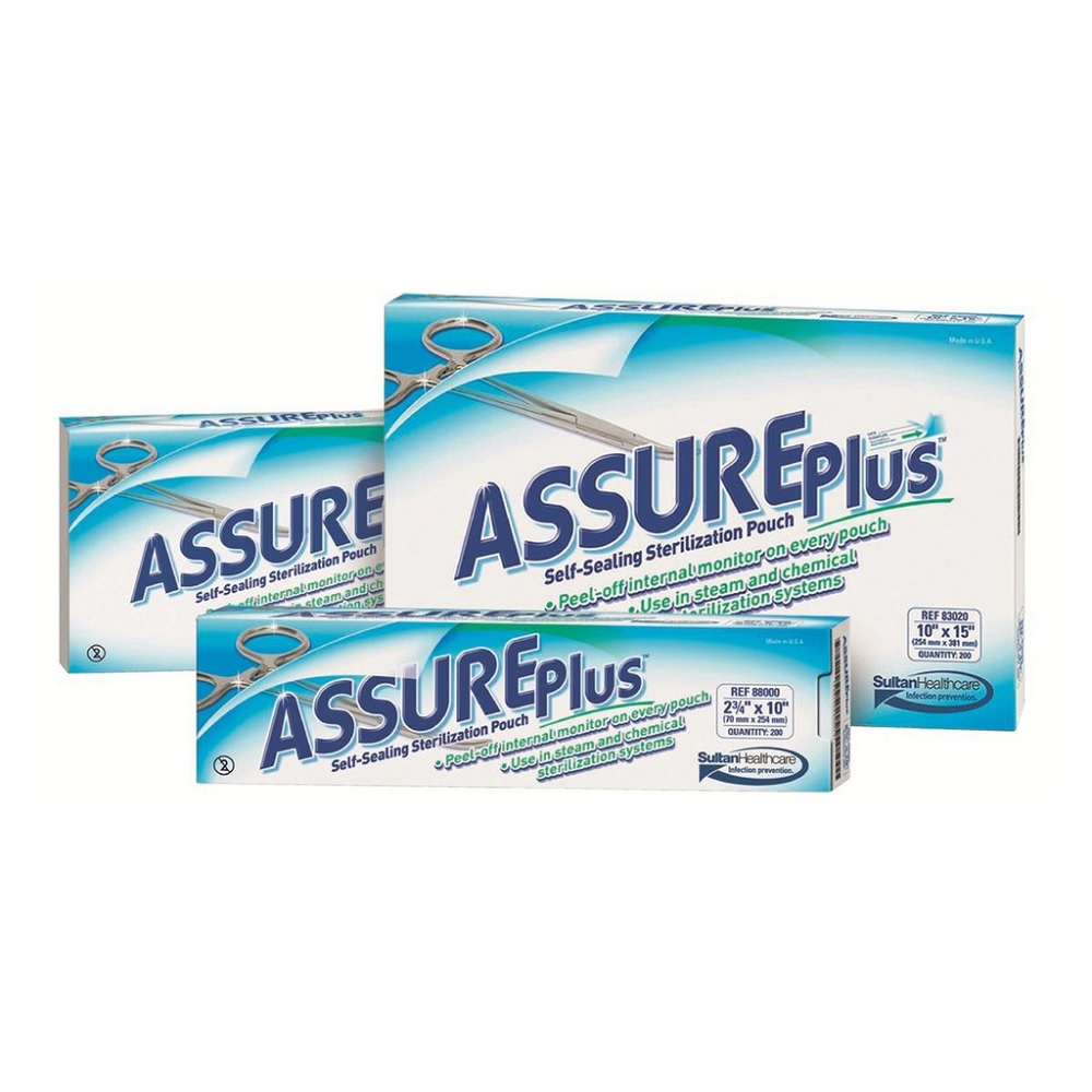 Assure Plus Pouches 133x191mm (200)   83075