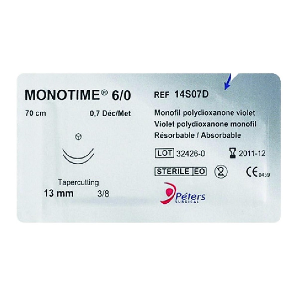 Suture Monotime  5/0 3/8 T19 70cm (36) 