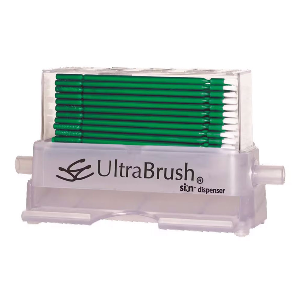 Ultrabrush brossettes vertes + distributeur