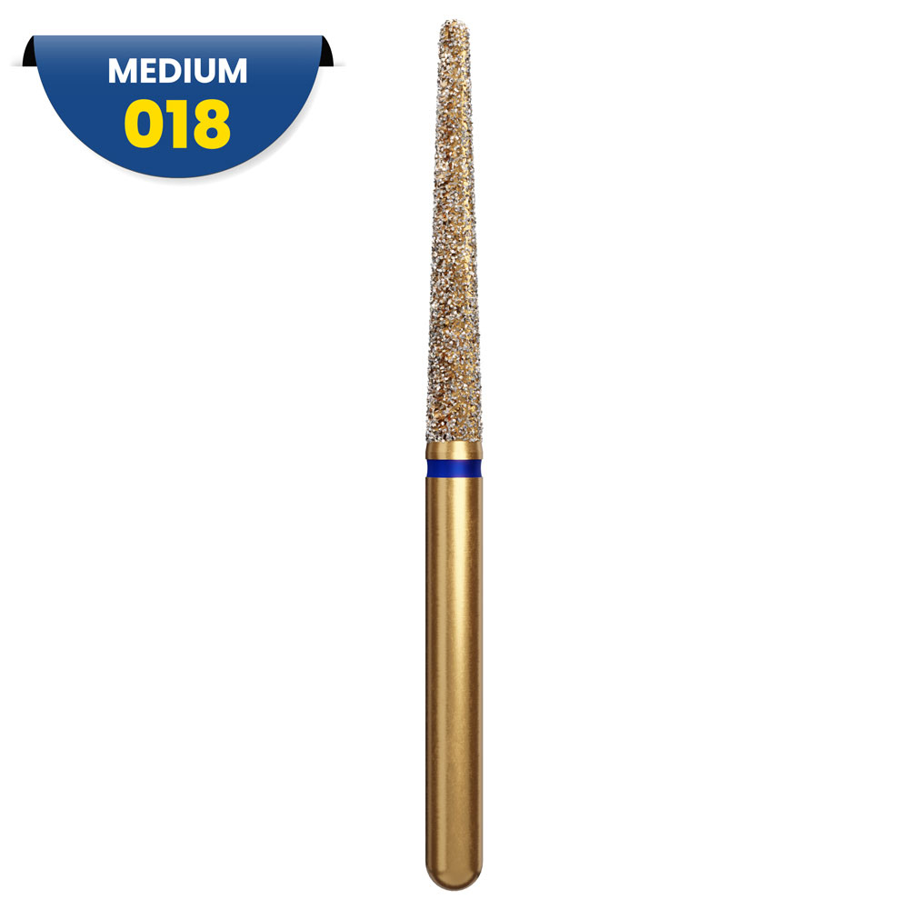 Fraise diamantée conique extra longue G856XL 314 018 12M