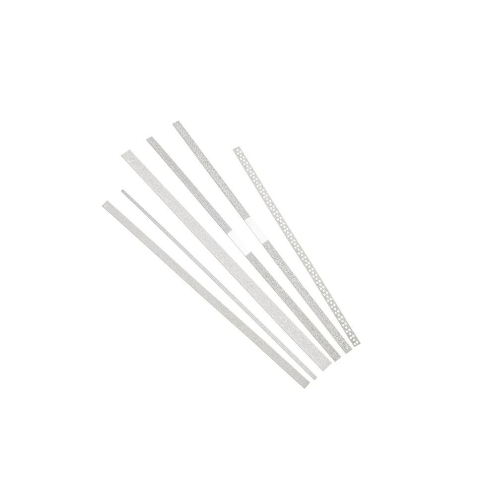 Bandes abrasives double face en acier 2S - 4mm - fin