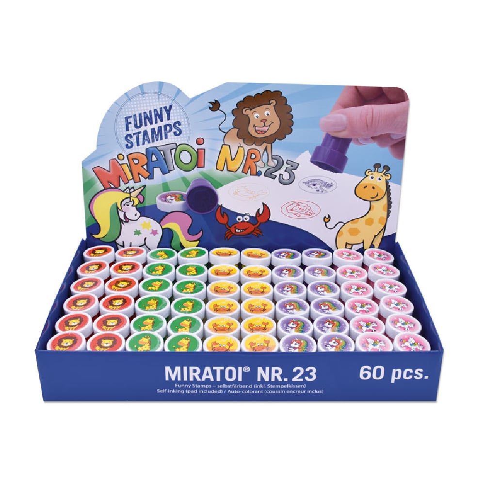 Assortiments de tampons - Miratoi N°23 - boîte de 60