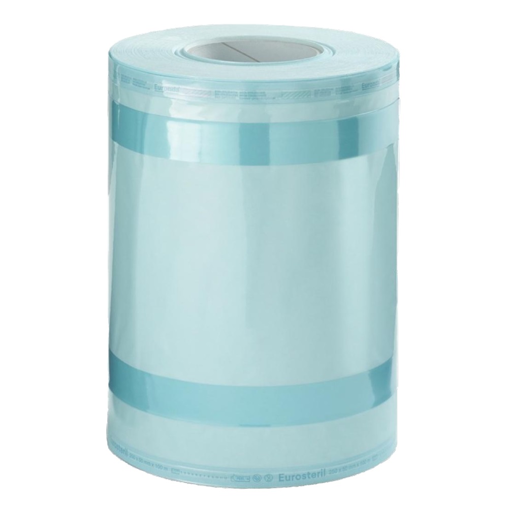 Eurosteril Rouleaux Soufflet 25 x 6.5 x 100m