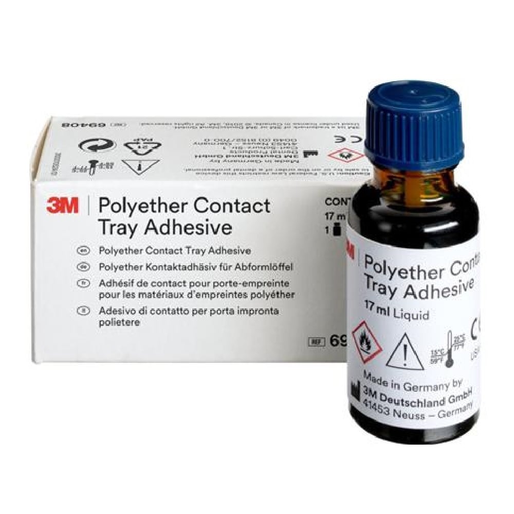 3M ADHESIF POLYETHER CONTACT TRAY FLAC.17ML 30600