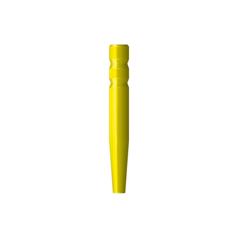 Tenons cylindro-coniques calcinables L 11.4mm jaune - 40 pcs