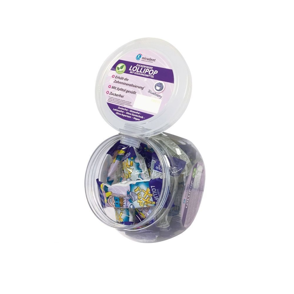 Xylipop Sucette Myrtille Bonbonnière (25)