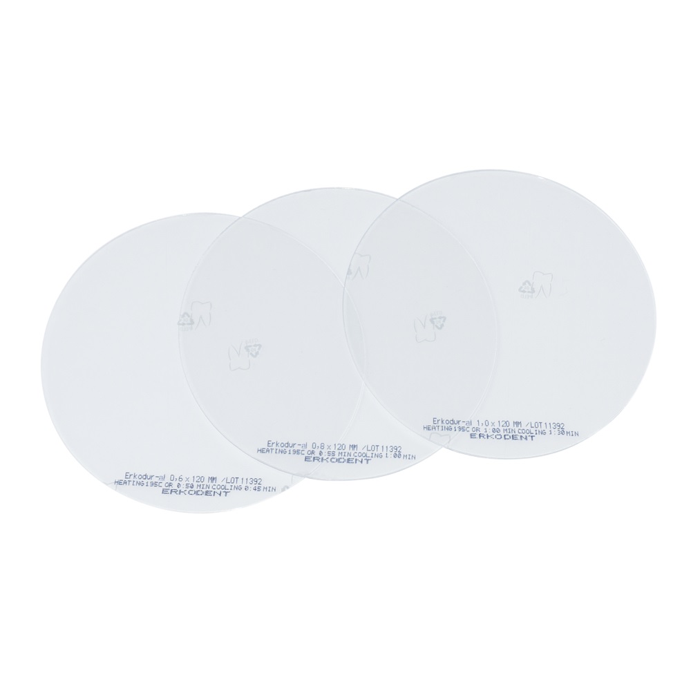 Erkodur-Al 0.6 MM Ø120mm Transparent (20)