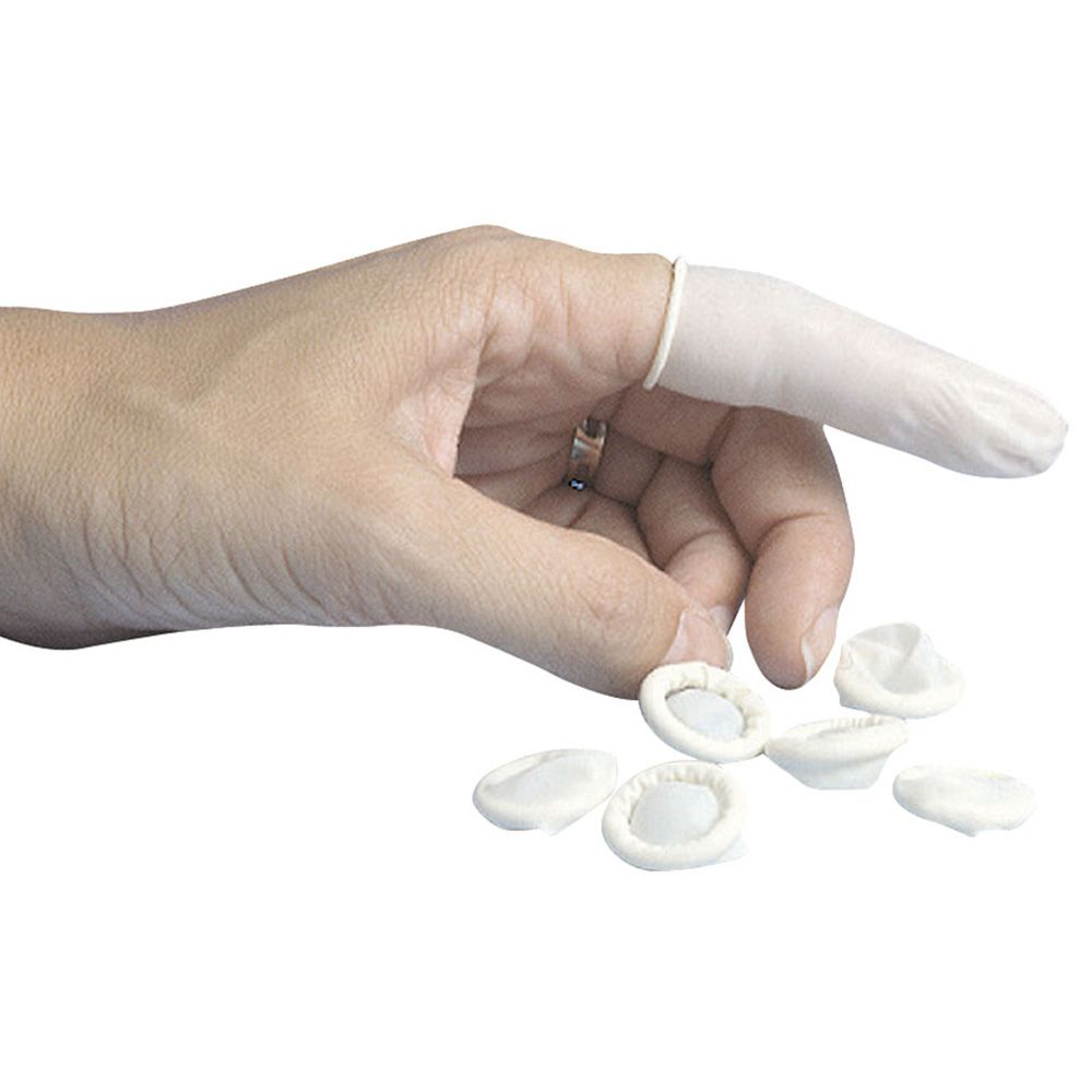 Doigtiers latex - Taille L (100)