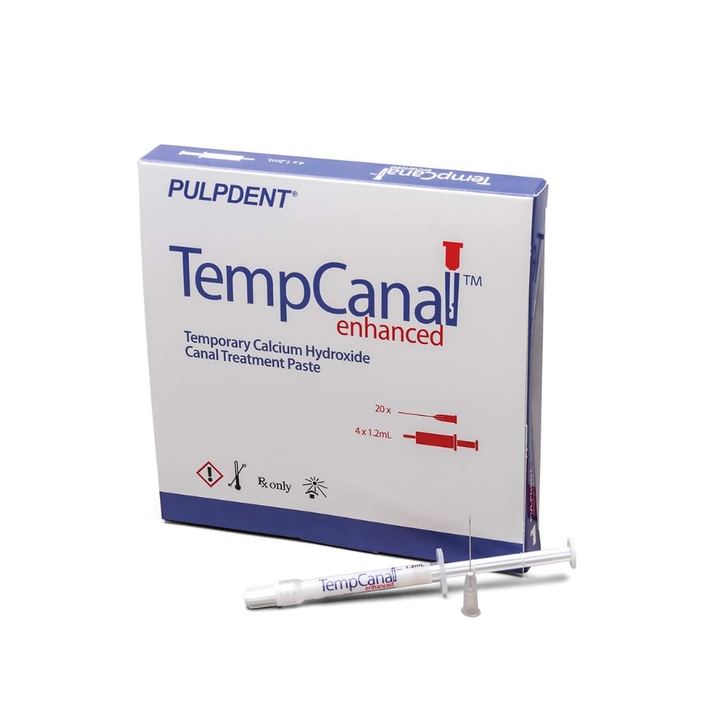 Temp Canal Enhanced TE4  (4 seringues de 1.2 ml + 20 aiguilles d'irrigation)