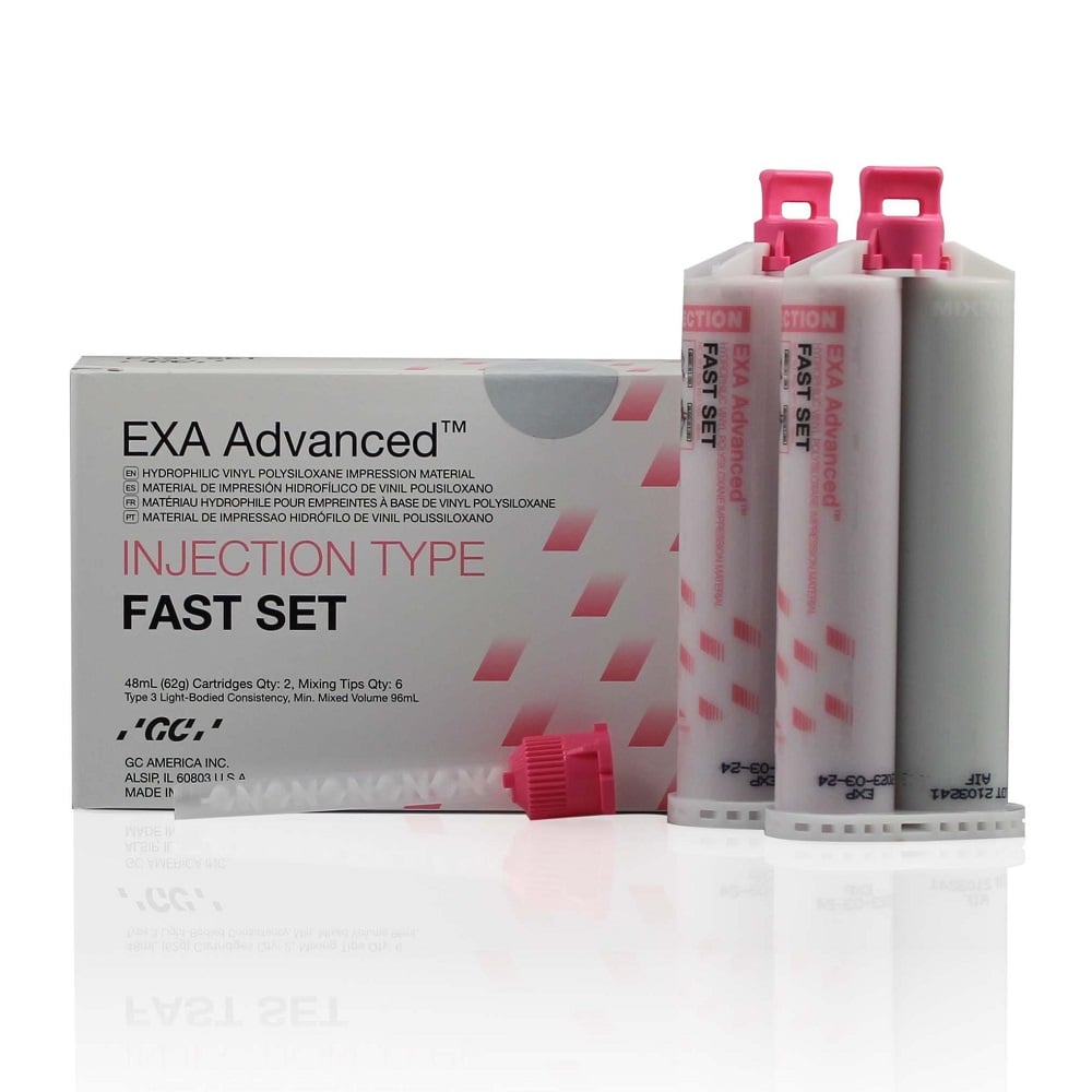 Exa advanced inject fast set 2 x 48 ml