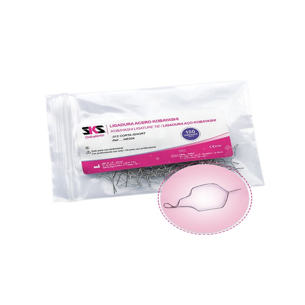 Ligatures Kobayashi courtes  .012"   (100)