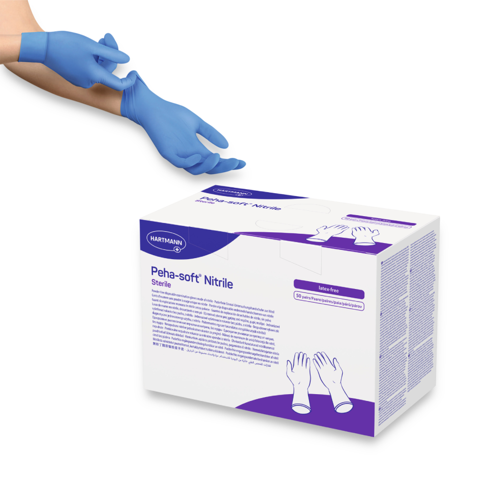 Peha-soft - gant nitrile stérile sans poudre
