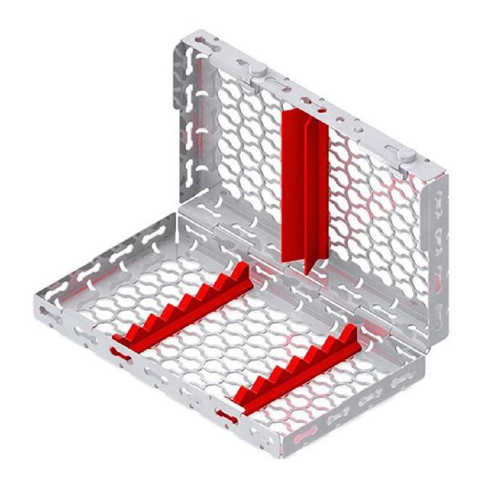 Casette Galaxy slide 18X10 - rouge 7 instruments