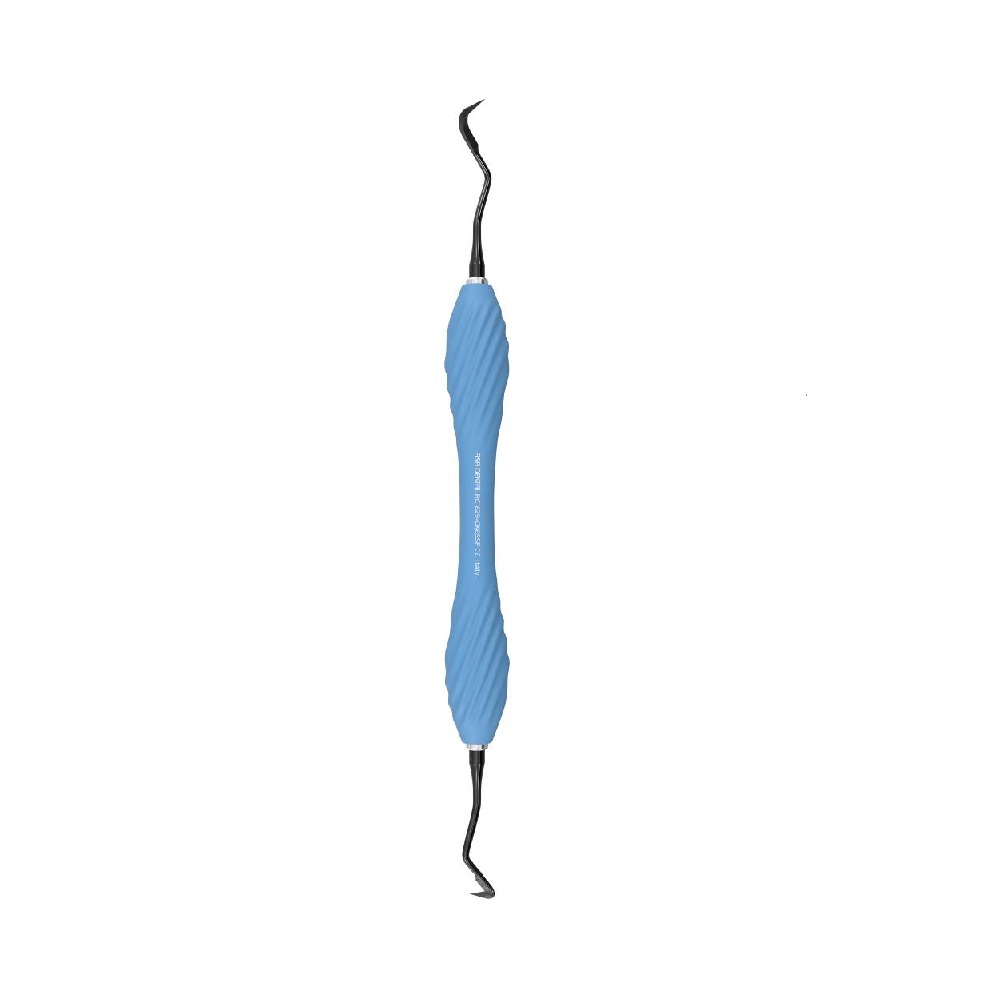 Curette mini Crane‑Kaplan 6S DLC - bleue