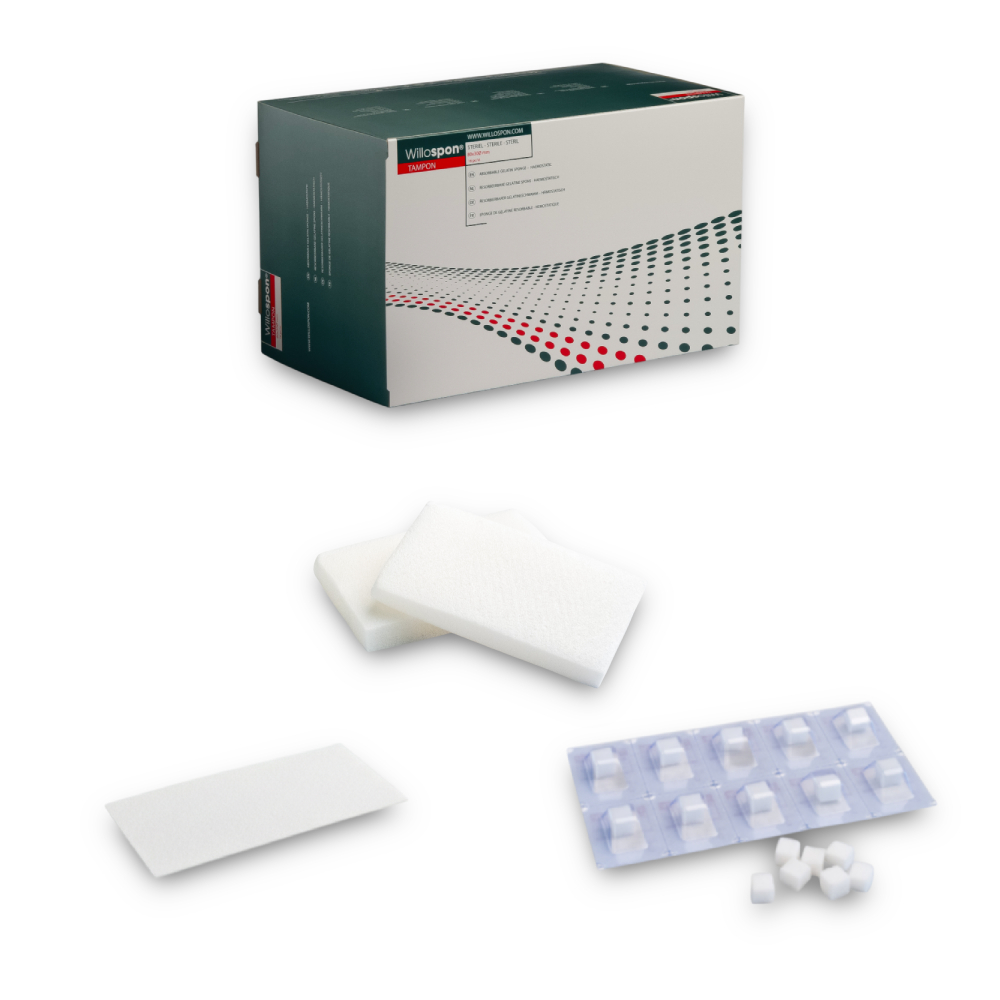 Willospon - éponge hémostatique