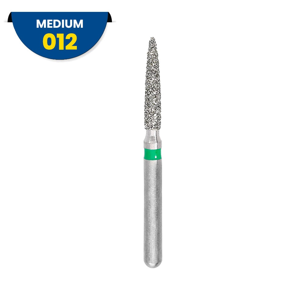 6862 - Fraise diamantée FG flamme - 313 012 (bte de 5)