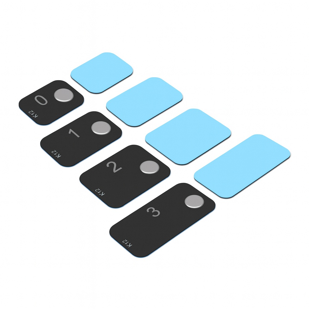 Plaques d'imagerie ERLM (lot de 6)