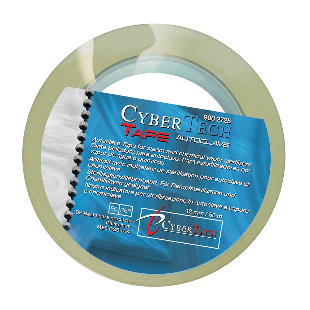 Adhésif Indicateur Autoclave 12mm 50m 