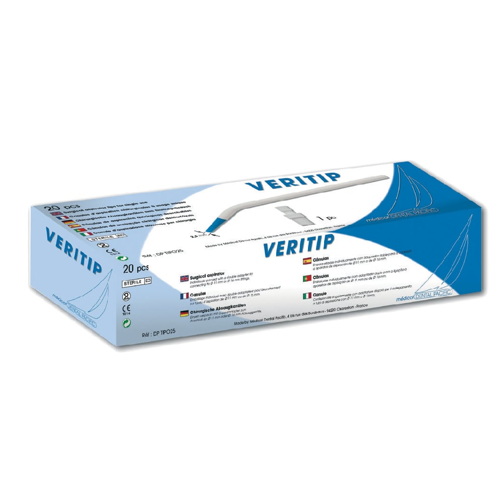 Canules Veritip - boîte de 20 canules