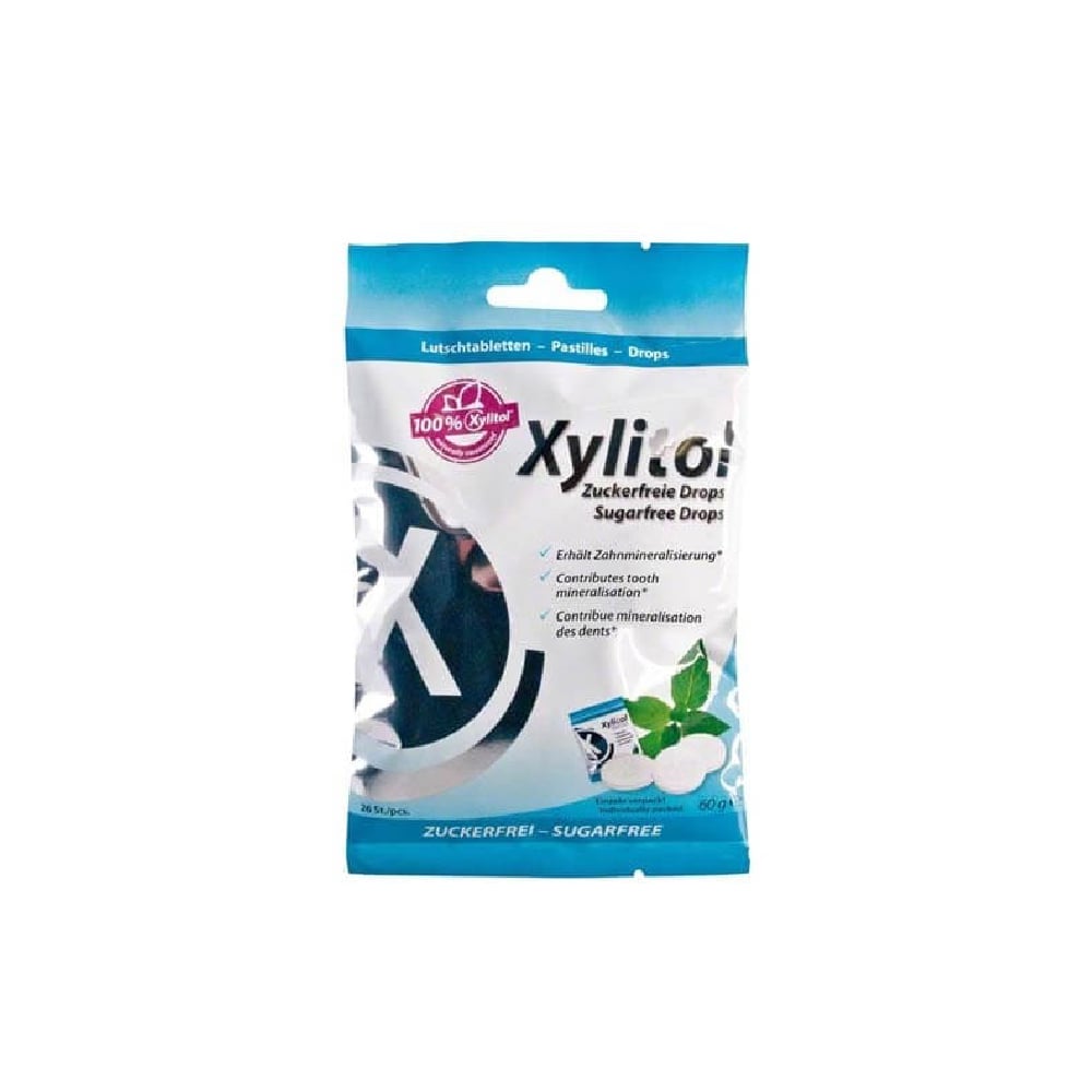 Bonbons Xylitol - menthe - sachet de 26
