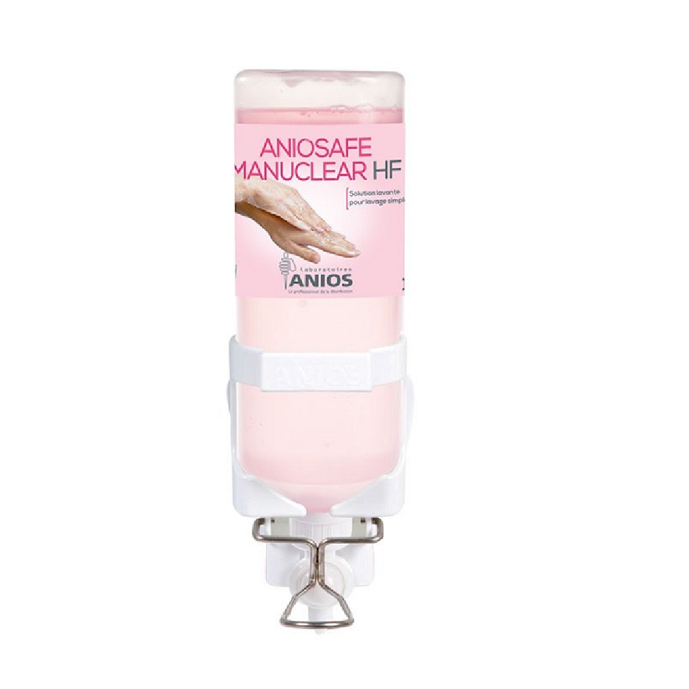 Distributeur avec commande au coude 