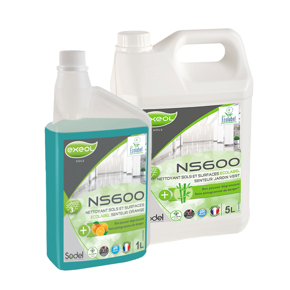 Nettoyant sol surface NS600 - parfum orange