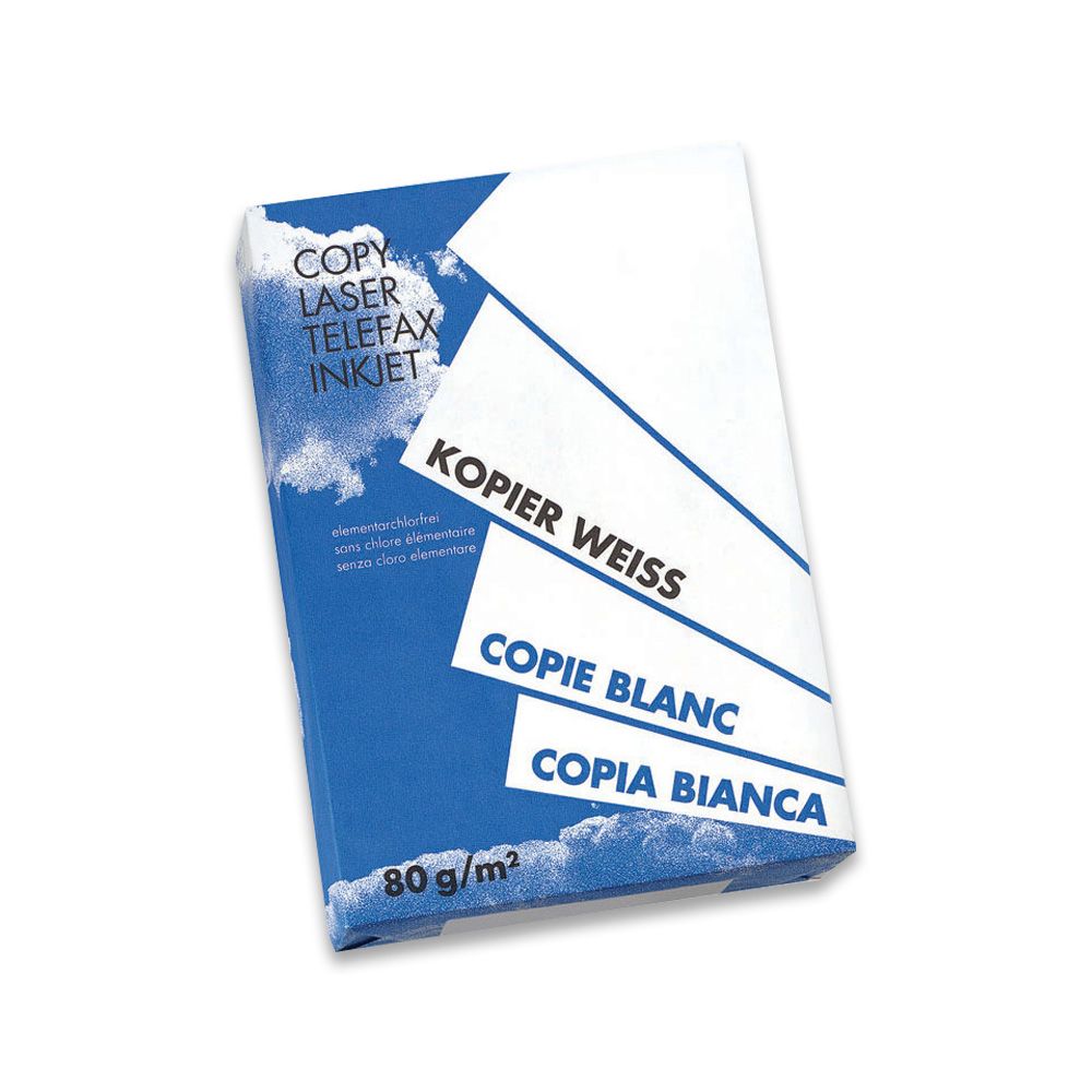 Ramette de papier A4 blanc (500 feuilles)