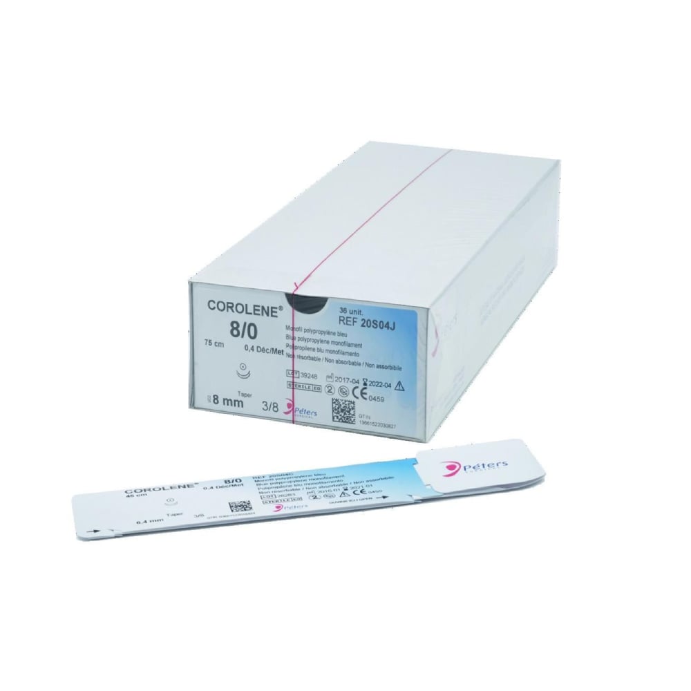 Suture Corolene 5/0 3/8 KL13 75CM (36)