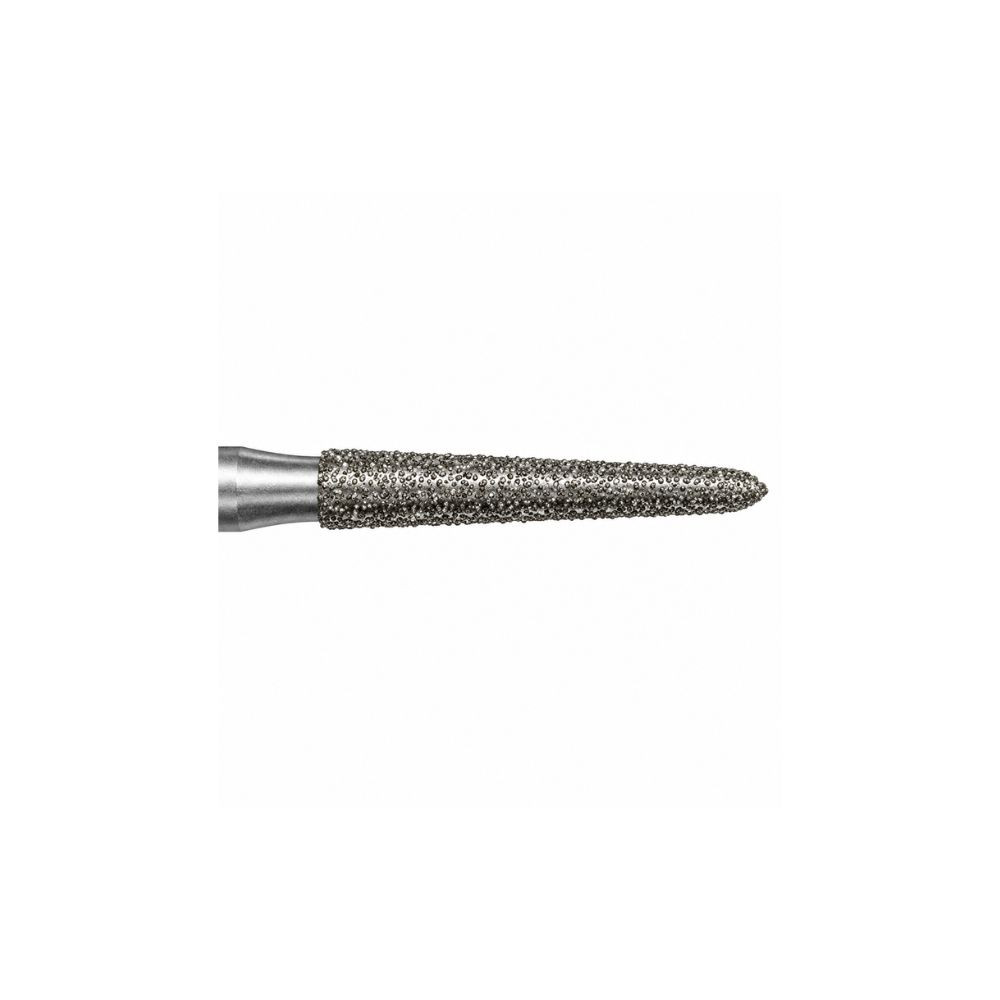 6878K - Fraise diamantée FG torpille - 314 012 Grain G (bte de 5)