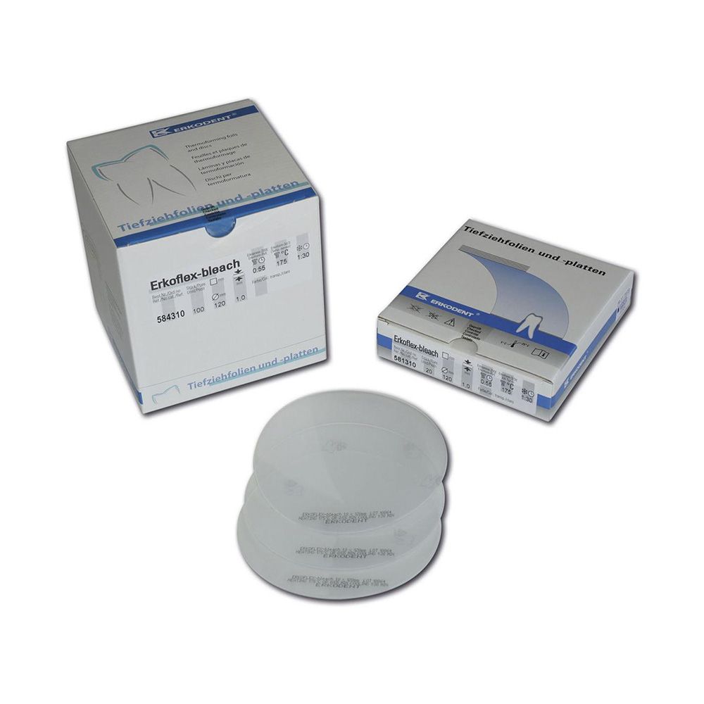 Erkoflex Bleach 120x1,00mm Transparent