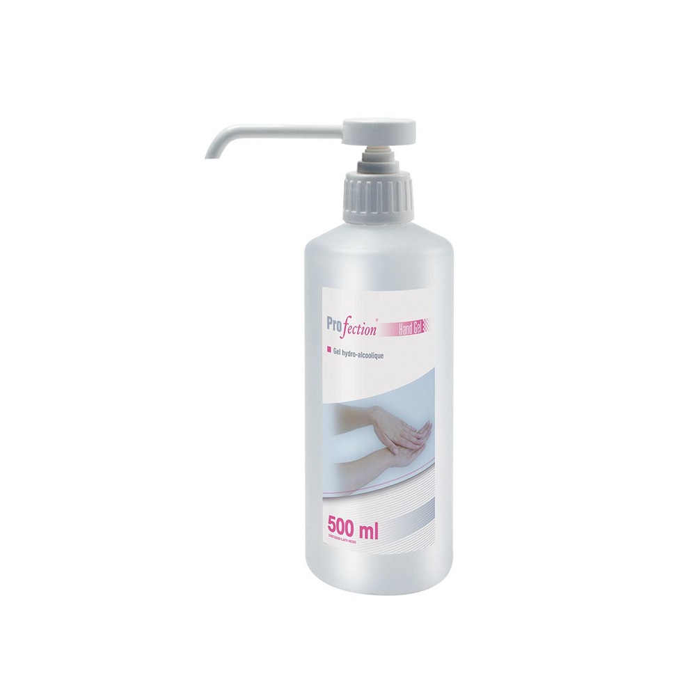 Gel hydroalcoolique désinfectant mains 500ml