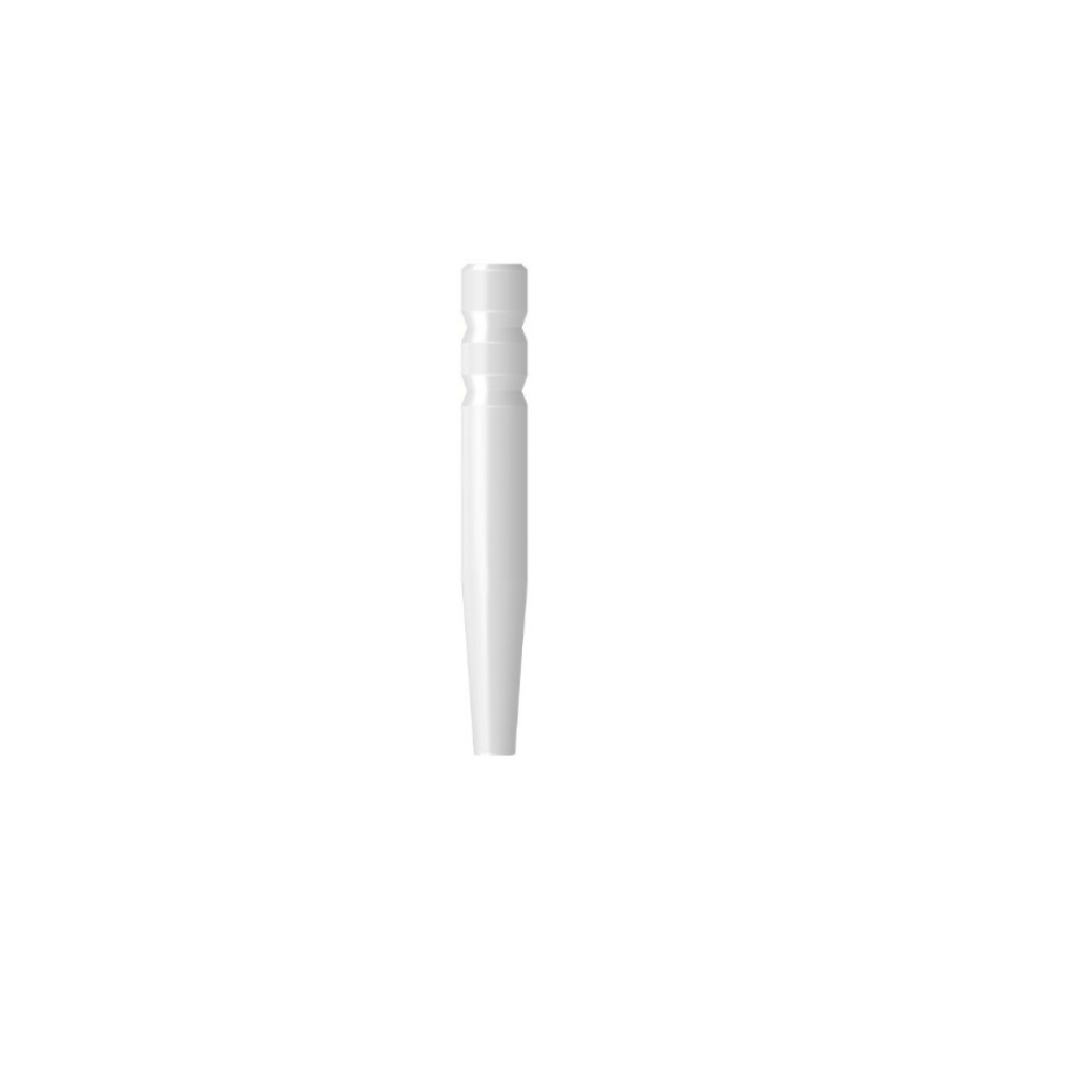 Tenons cylindro-coniques inox 11.4 mm blancs