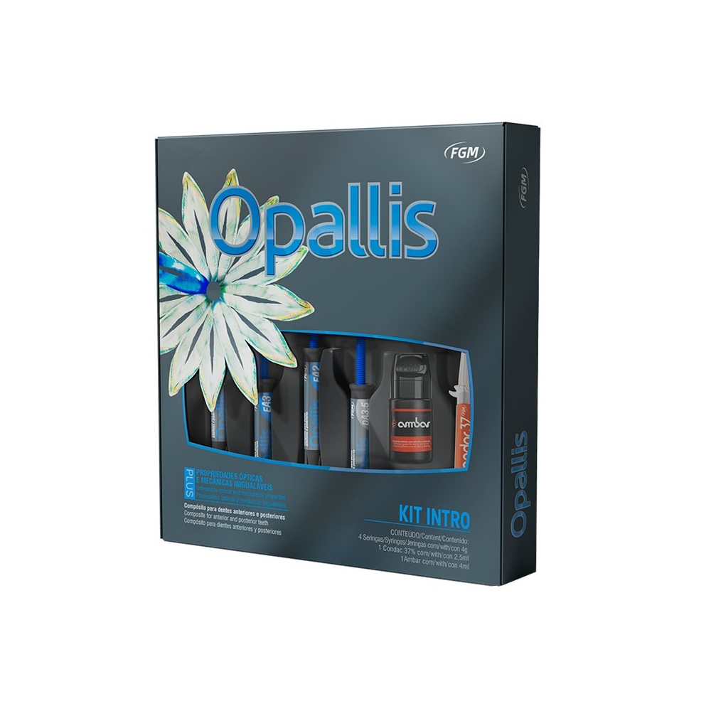 Opallis kit intro basic de 4 seringues de 4g (teintes émail)