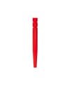 Miniature Tenon cylindro-conique calcinable L 13,4mm rouge - 40 pcs