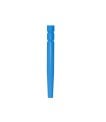 Miniature Tenon cylindro-conique calcinable L13,5mm bleu - 40 pcs