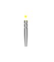 Miniature Tenons cylindro-coniques inox L9,5 mm - jaune - 20 pcs