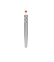 Miniature Tenons cylindro-coniques inox L11,5 mm - rouge - 20 pcs