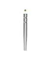 Miniature Tenons cylindro-coniques inox L15,5 mm - vert - 20 pcs