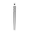 Miniature Tenon cylindro-conique inox - L17,5 mm noir - 20 pcs